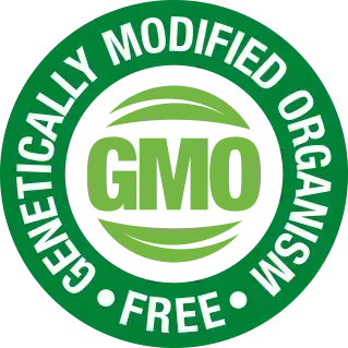 Non-GMO ingredients badge